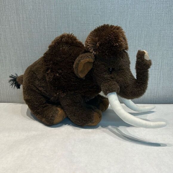 Wild Republic Cuddlekins Woolly Mammoth Plush Toy Stuffed Animal 12" Ice Age Pre - Picture 1 of 8